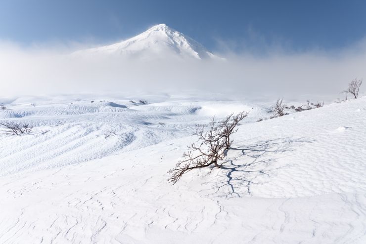 L'hiver au pays des volcans