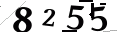 Saisis la valeur que tu vois sur l'image.